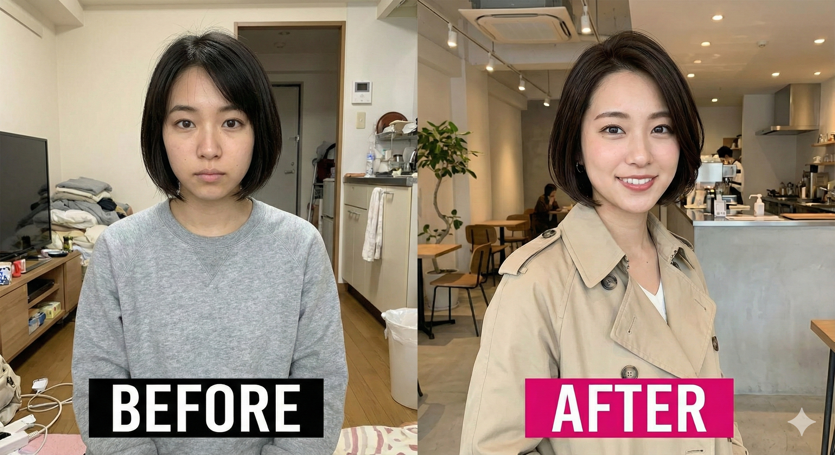 垢抜けて自分磨き